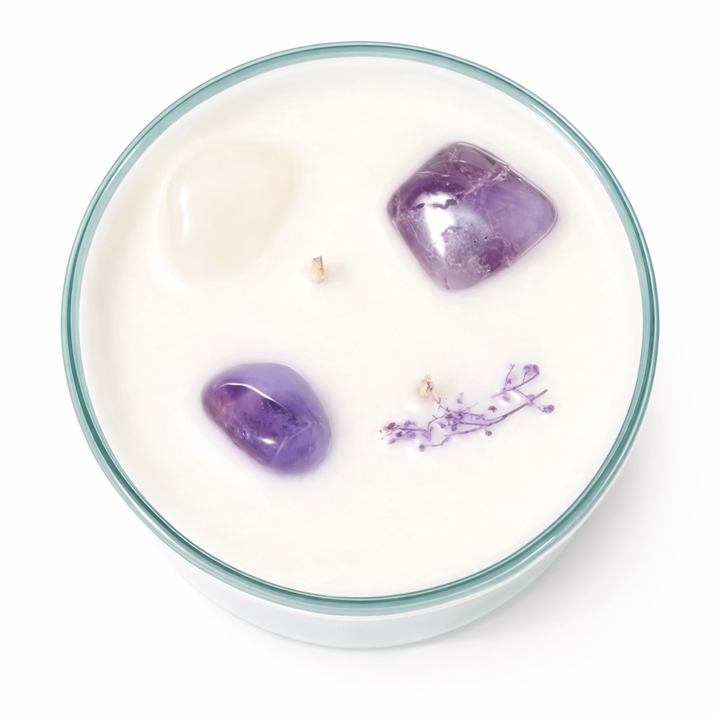 Peace of Mind Crystal Candle – Pre-Order