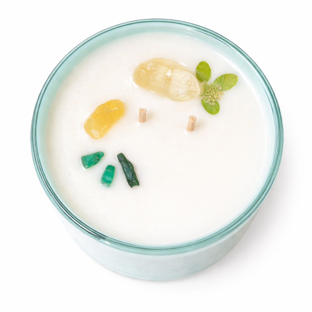 Prosperity Crystal Candle - PRE ORDER
