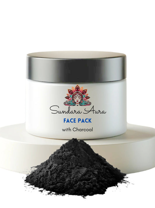 Charcoal Face Pack - Sundara Aura