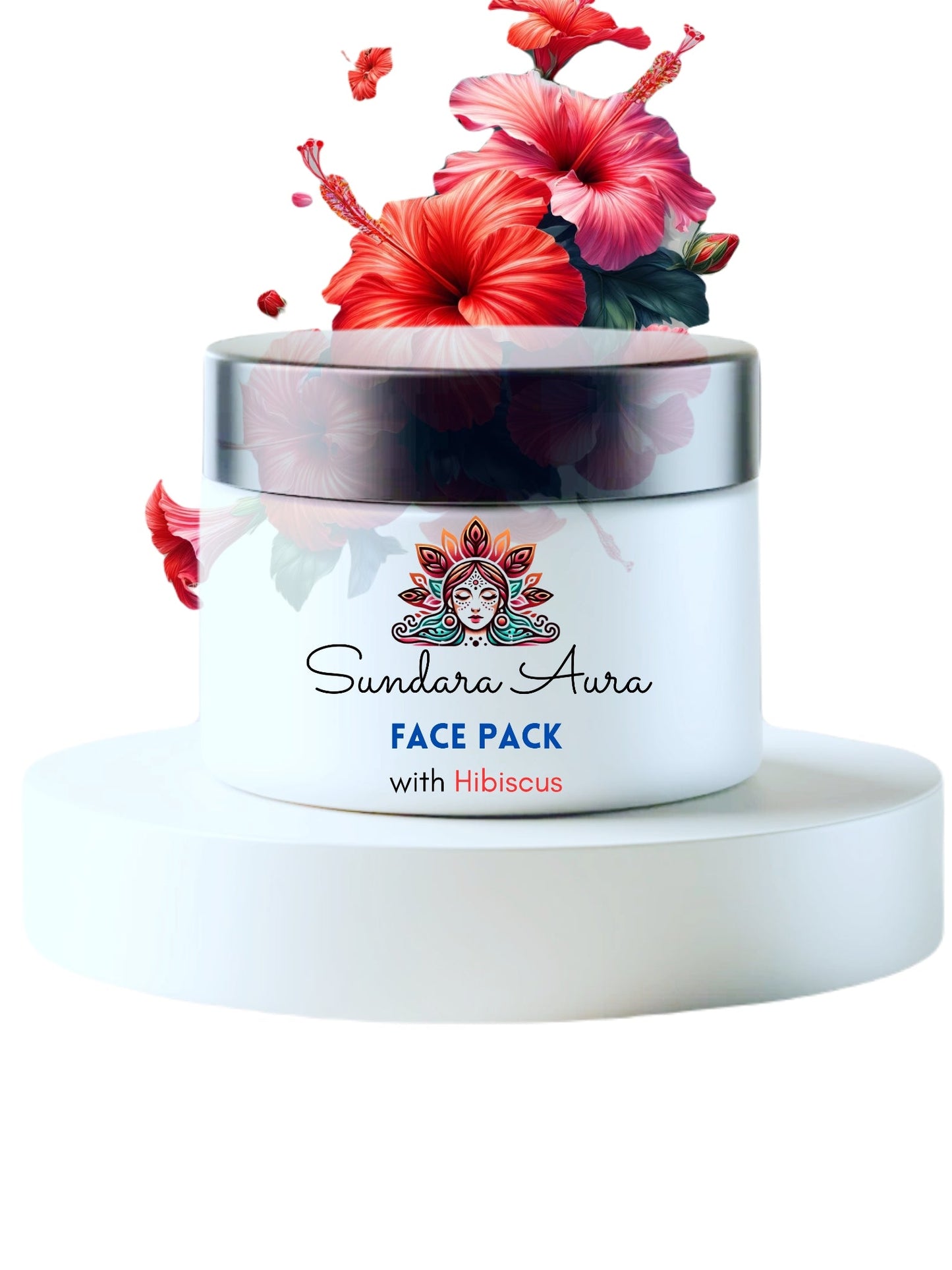 Hibiscus Face Pack - Sundara Aura