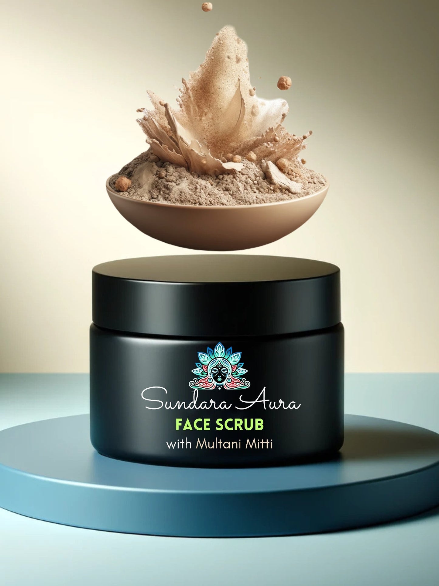 Multani Mitti Face Scrub for Exfoliating Face & Body - Sundara Aura