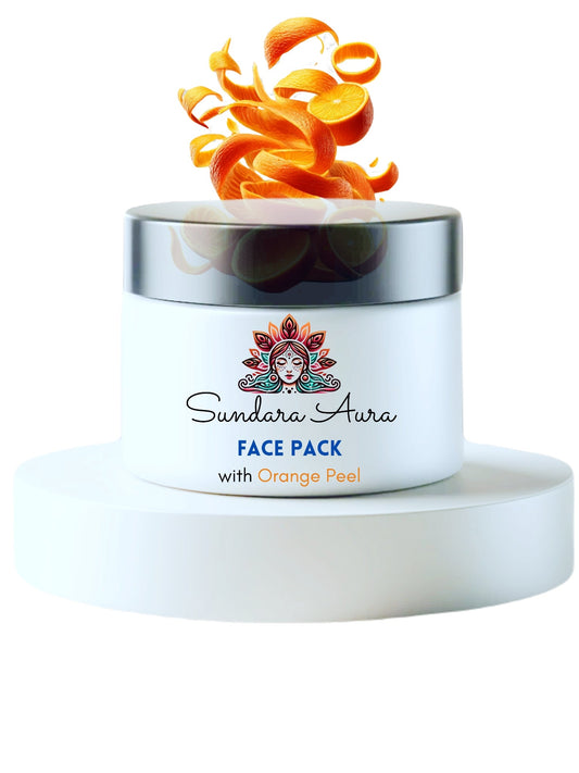 Orange Peel Face Pack - Sundara Aura