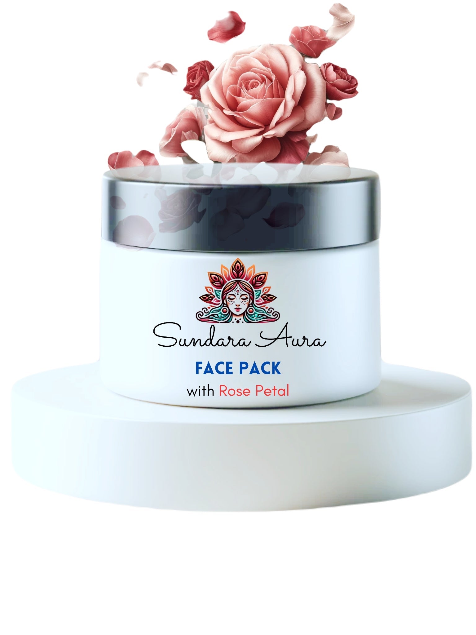 Rose Petal Face Pack - Sundara Aura